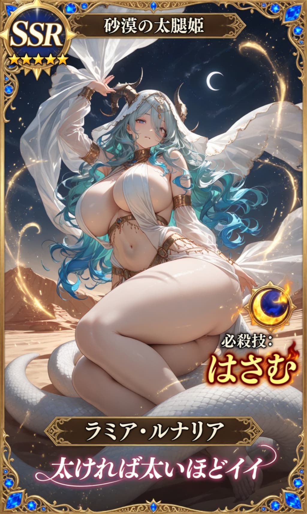 砂漠の太腿姫