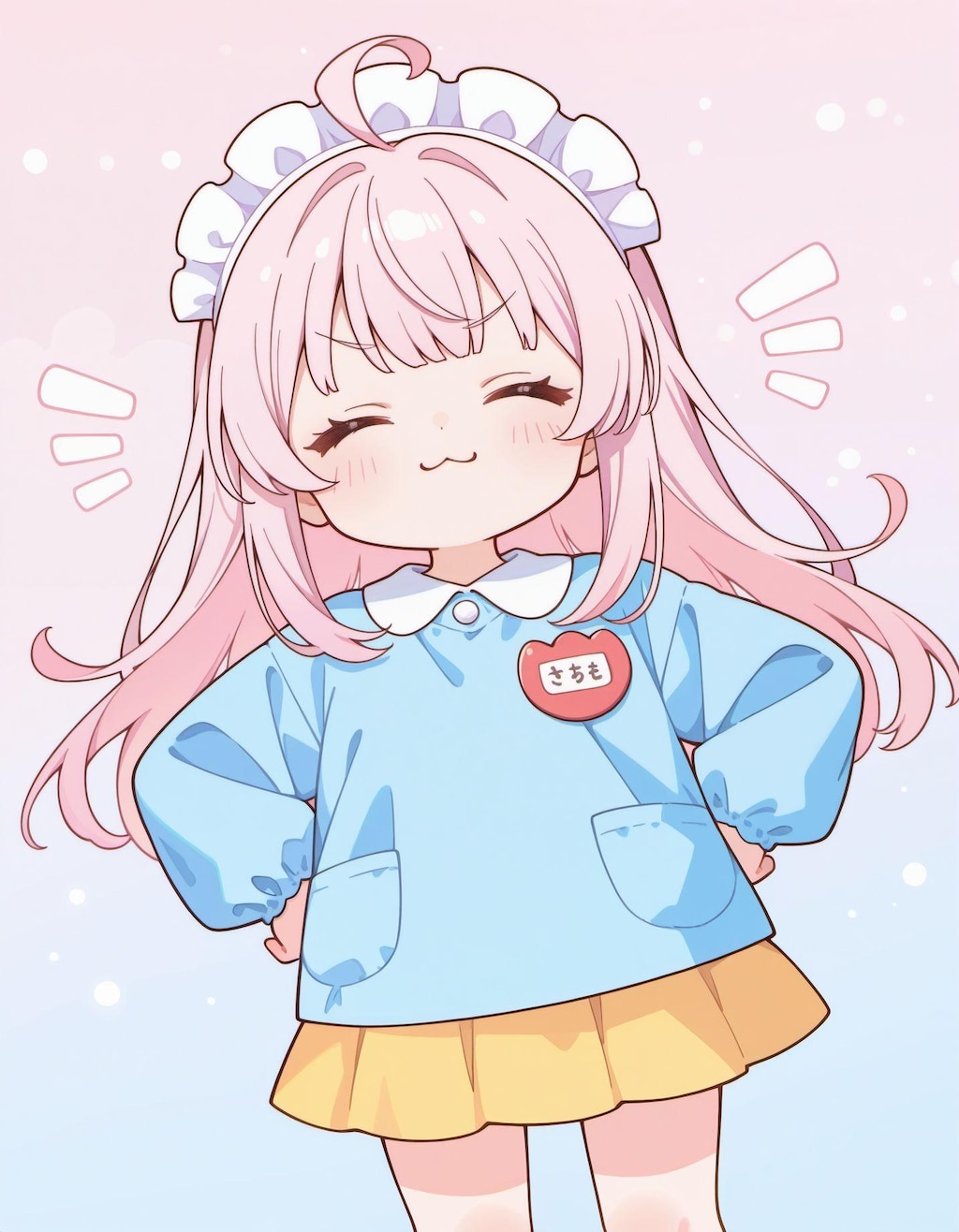 どやメイドちゃん（３さい