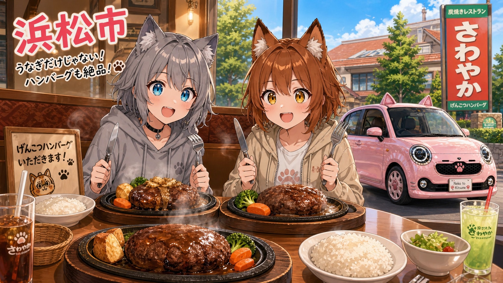 車でお出かけ２ | の人気AIイラスト・グラビア