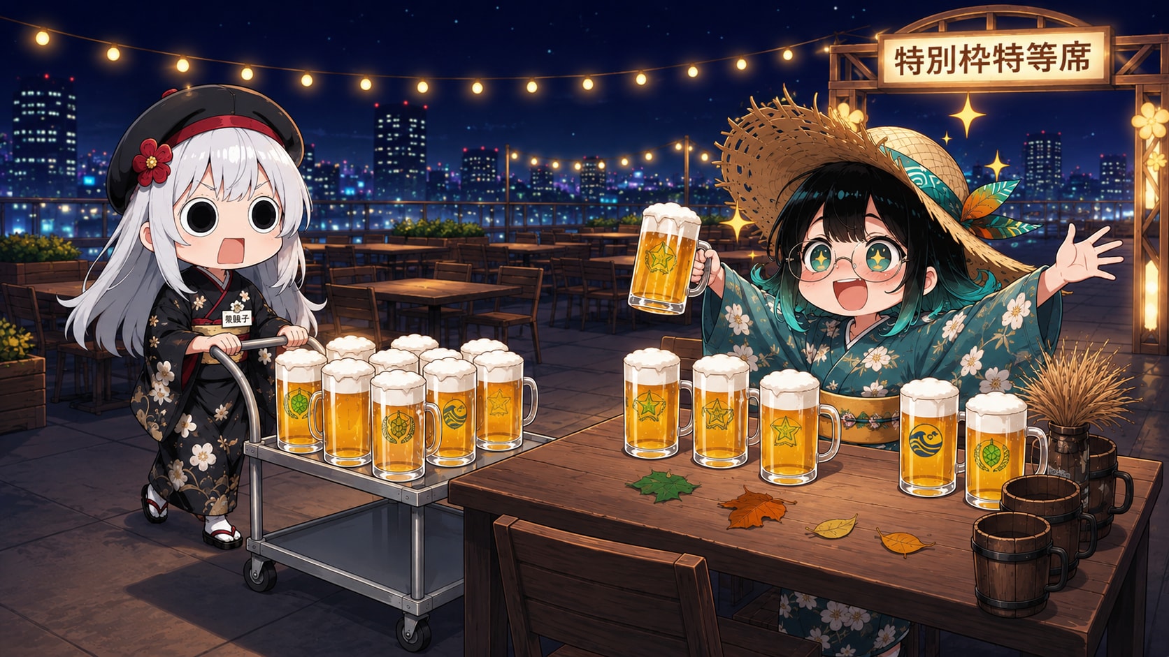 特別枠特等席にお邪魔してしまいよった賽銭子