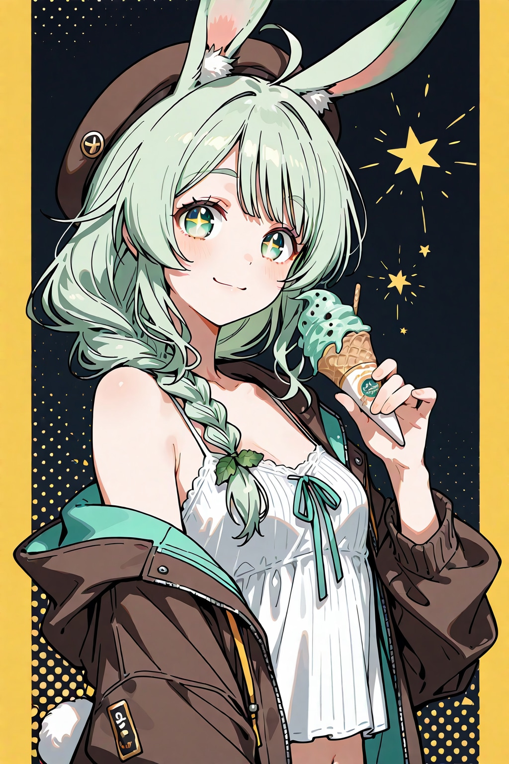 チョコミントLOVE | の人気AIイラスト・グラビア