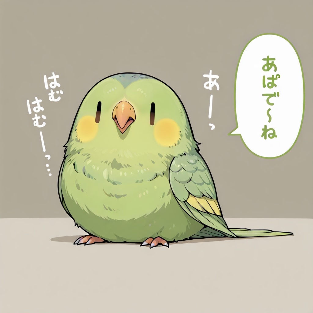 LATTE版喋るインコ | の人気AIイラスト・グラビア