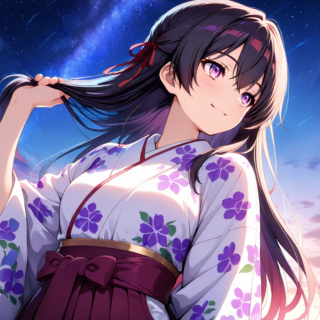 夜空 | の人気AIイラスト・グラビア