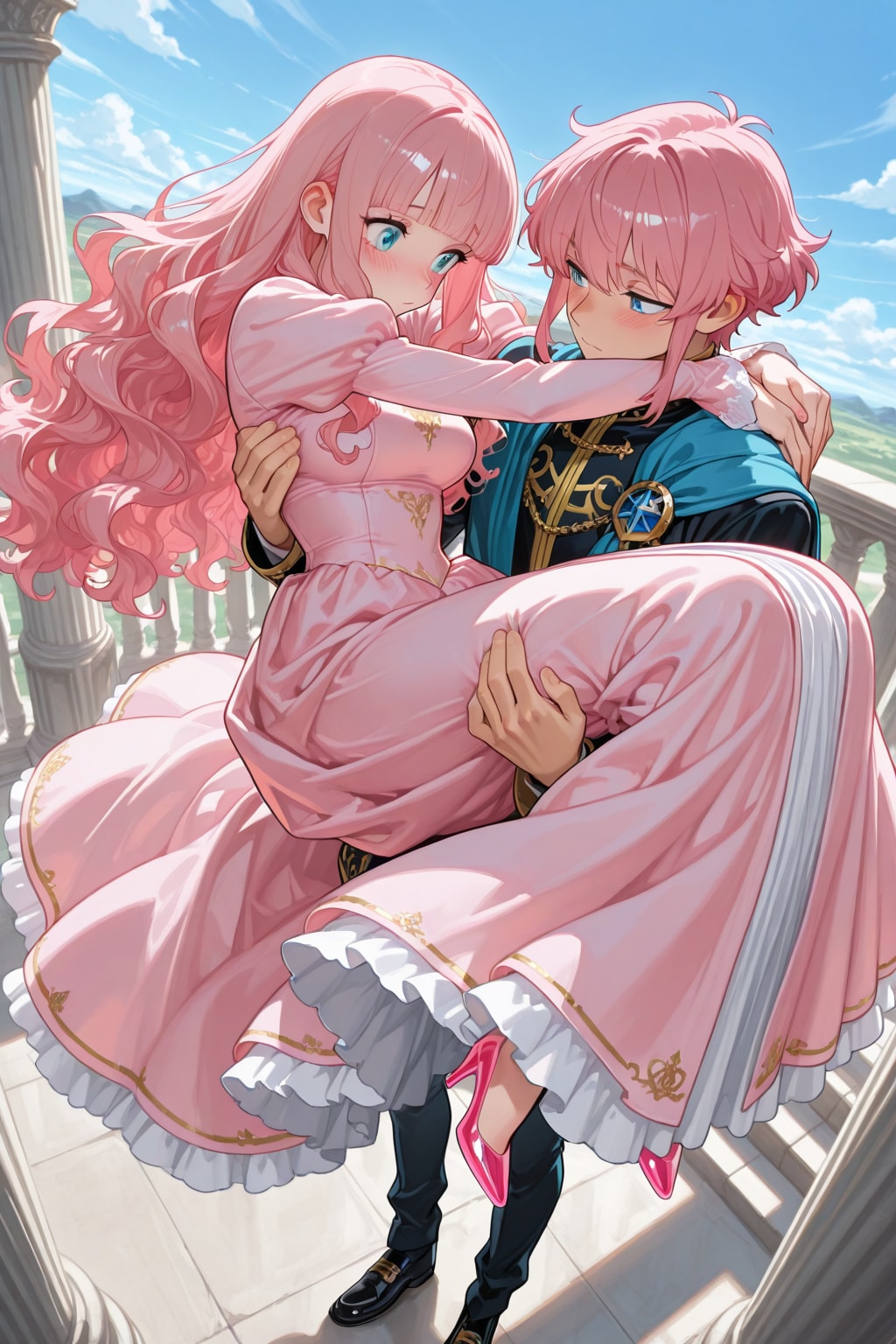 ピンクドレス