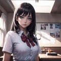 なんでわたしなんだろう 'Why did he choose me?' 4枚目
