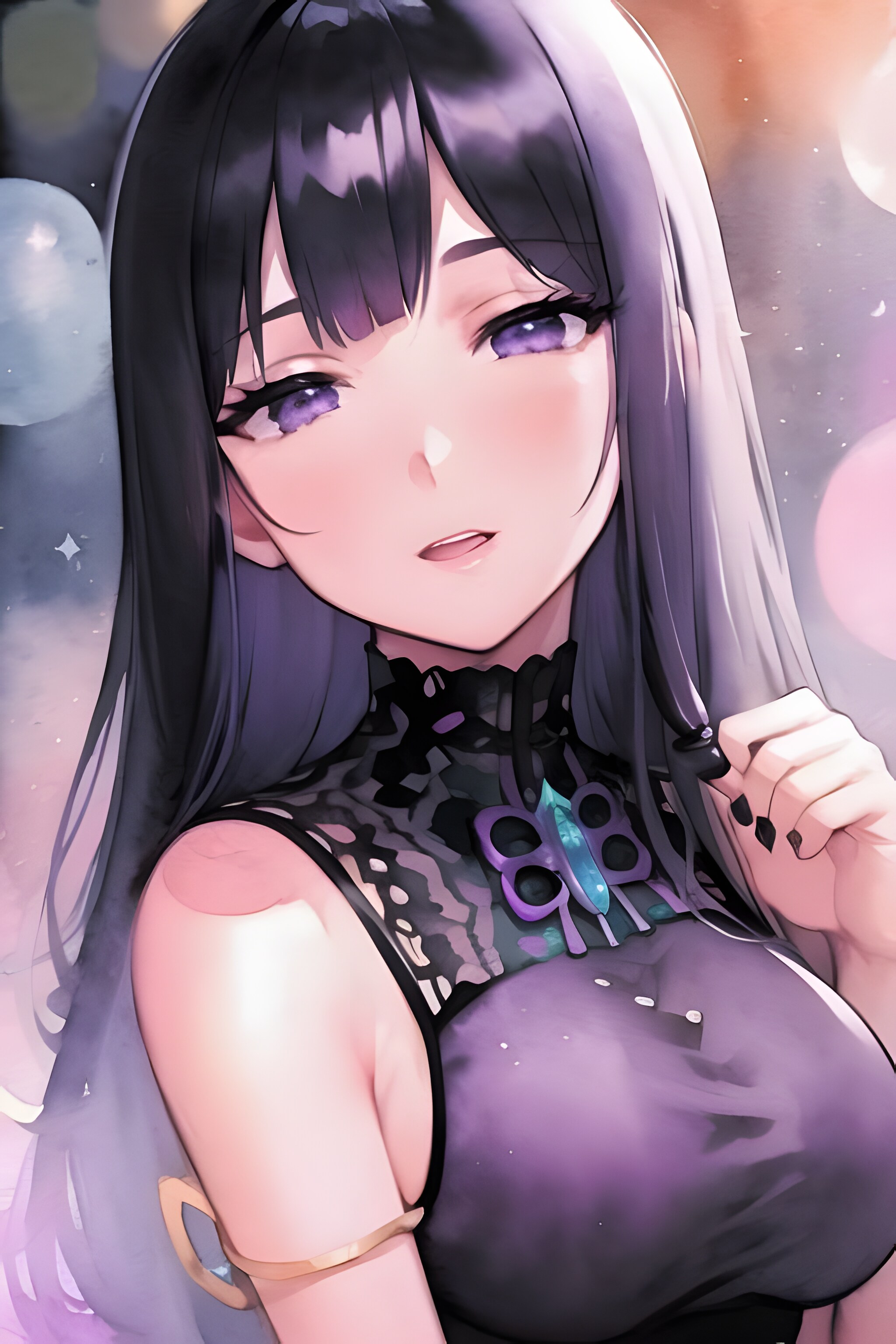 水彩画風　watercolor style