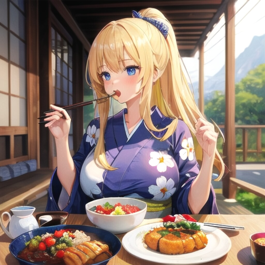 旅館の朝ごはん
