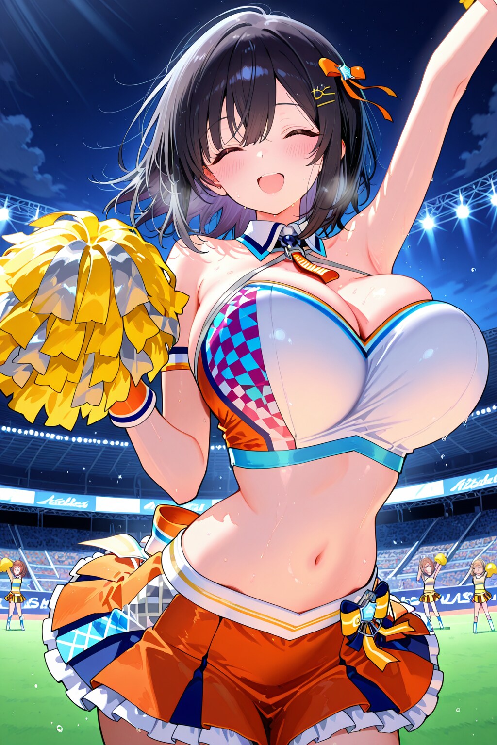 セクシーなチアガール をPHOENIXで生成してみた