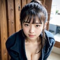 日常の胸チラ 12枚目