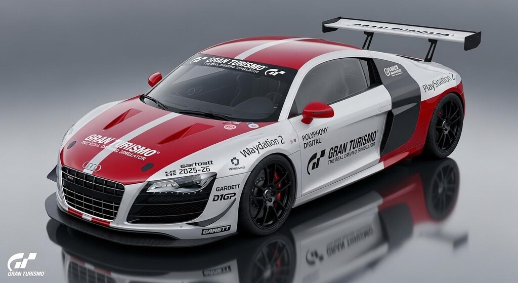 アウディR8グランツーリスモプレゼントカー