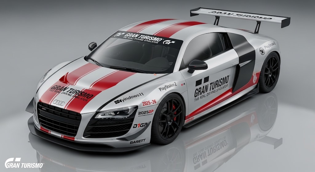 アウディR8グランツーリスモプレゼントカー