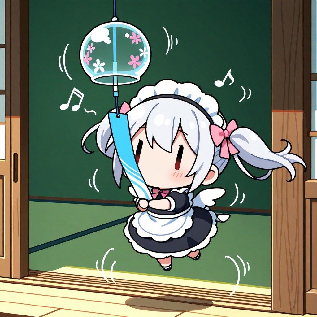 風鈴とチビメイドさん