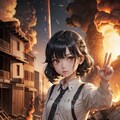 UFO来襲  魔法少女の勝利 3枚目