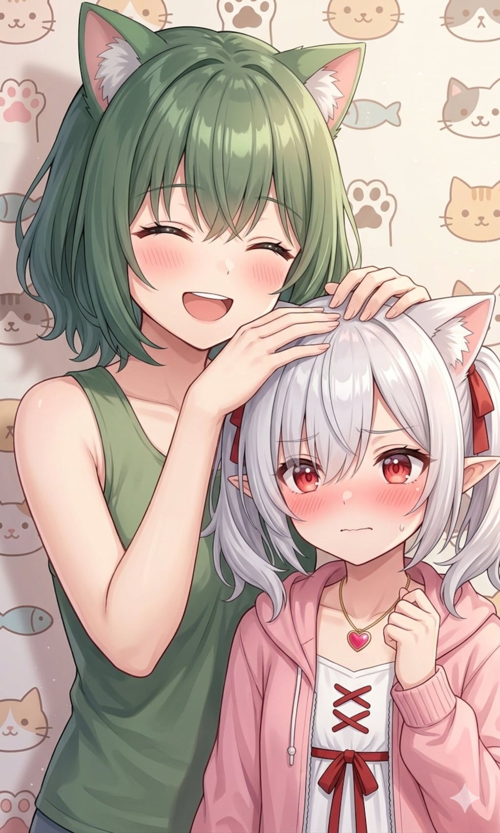 Iris*さんの芽生さんとシロネさん