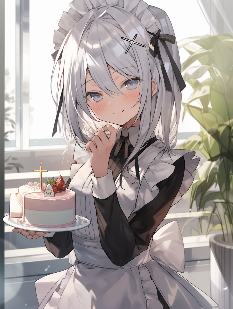 可愛い美少女メード