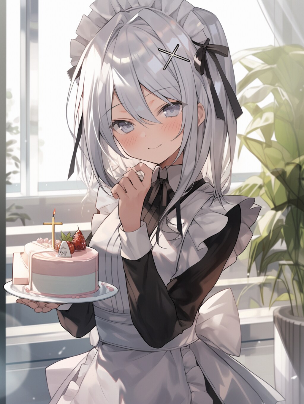 可愛い美少女メード