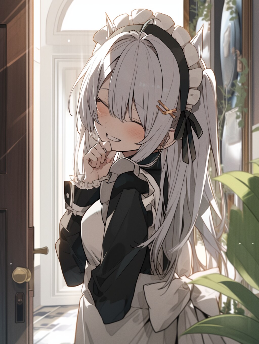可愛い美少女メード
