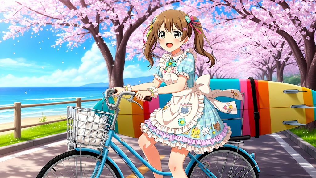 🎶ママチャリサーファー🎵