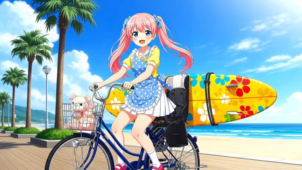 🎶ママチャリサーファー🎵