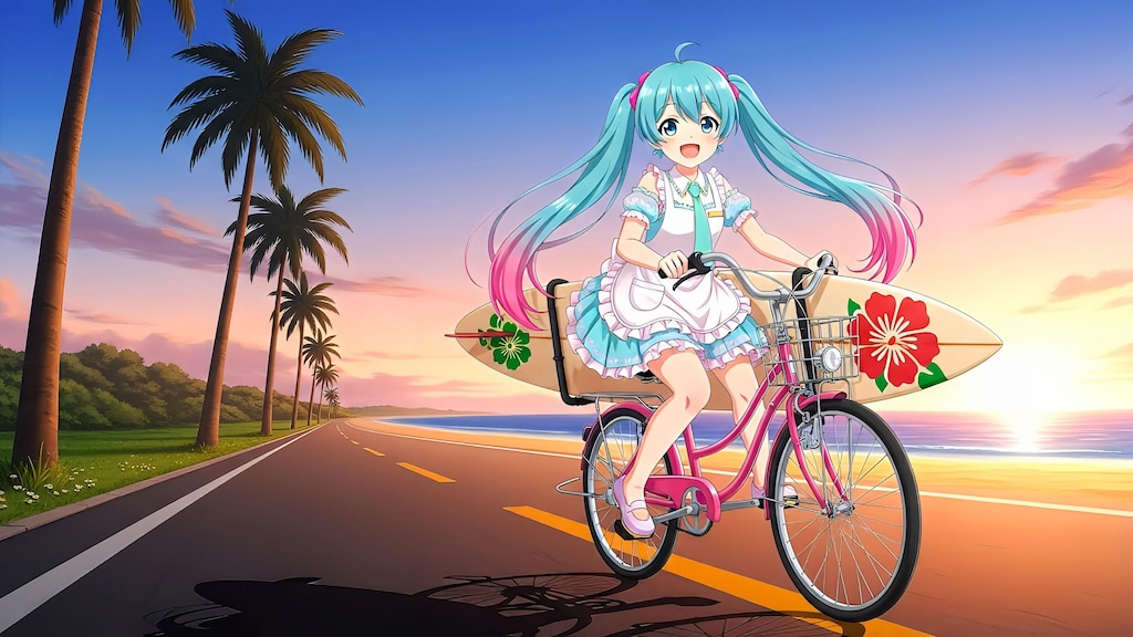 🎶ママチャリサーファー🎵