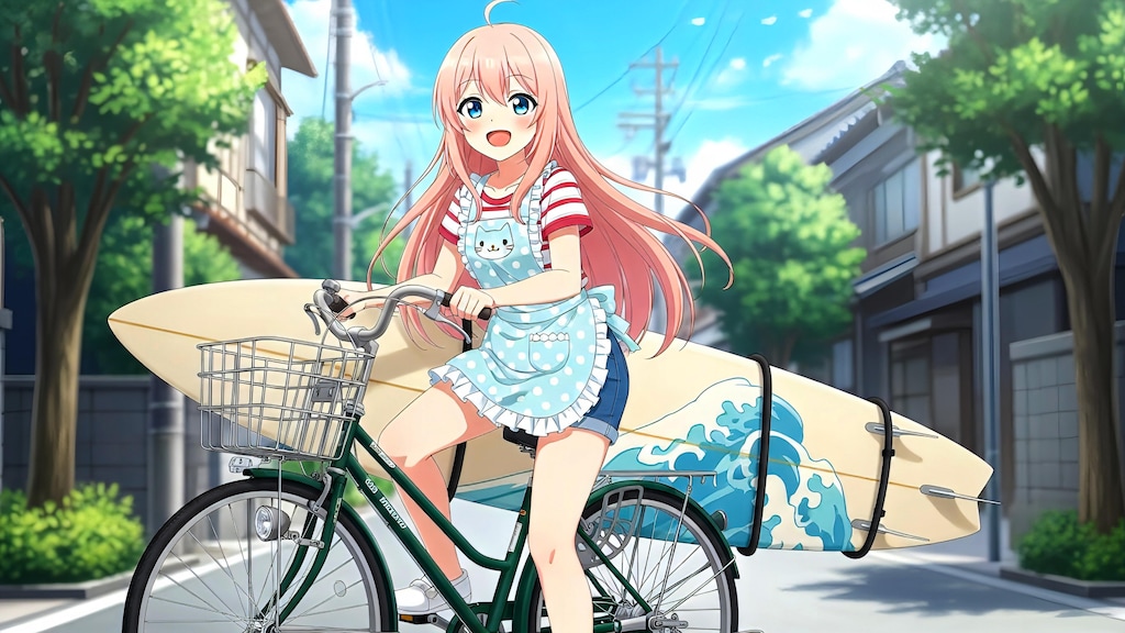 🎶ママチャリサーファー🎵