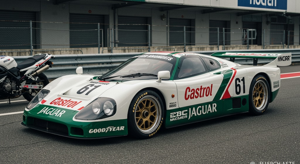 カストロールジャガーレーシングカー