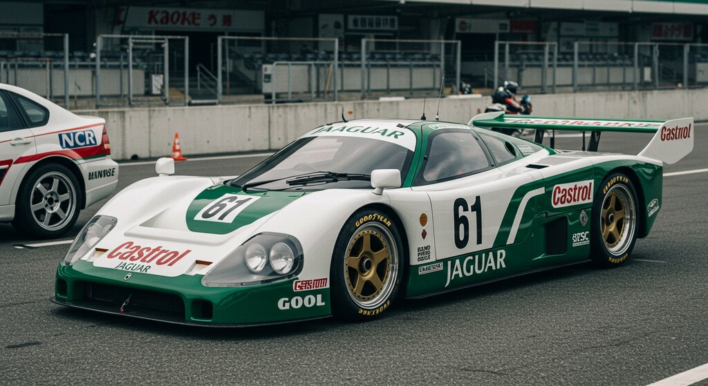 カストロールジャガーレーシングカー