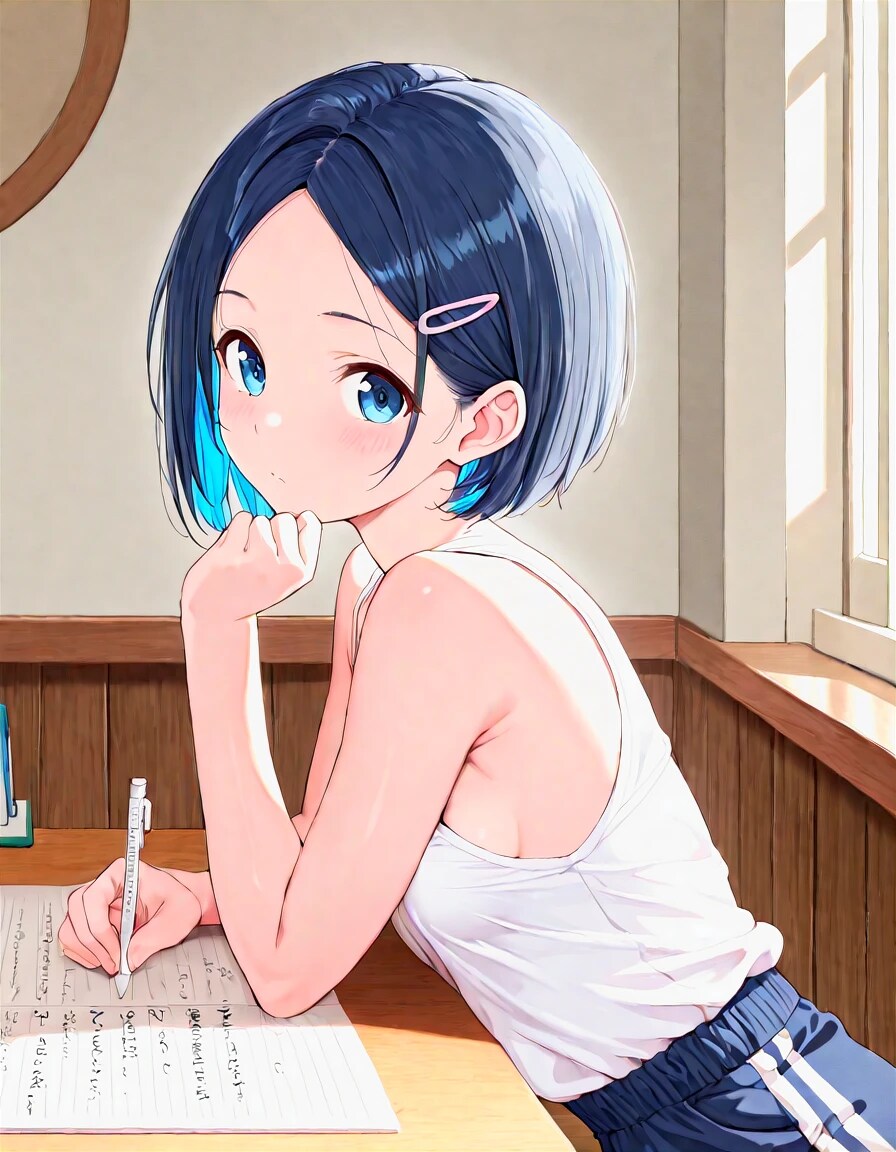 日曜。週の記録帳を月〜土で並べた