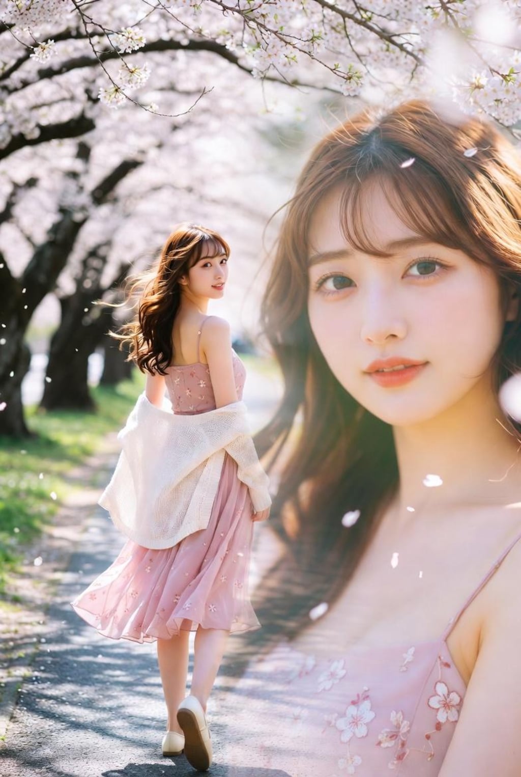 桜のそよ風に包まれて