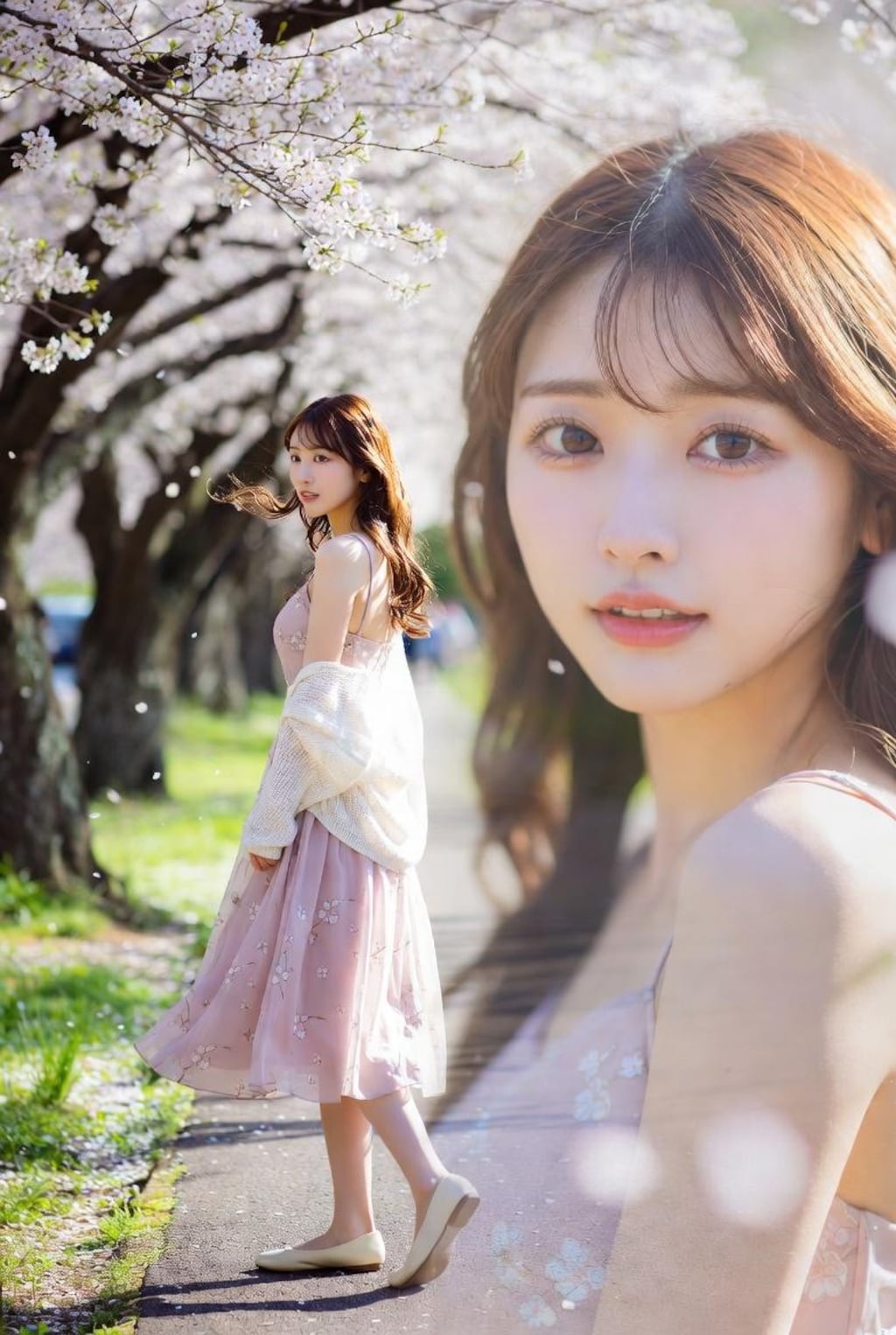 桜のそよ風に包まれて
