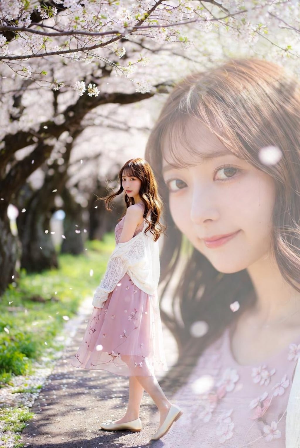 桜のそよ風に包まれて