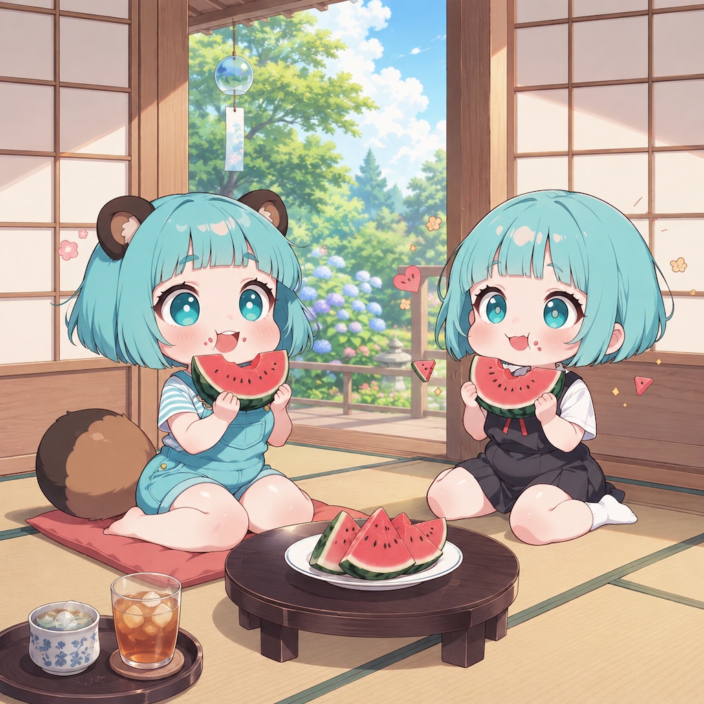 めぐちゃんが２人