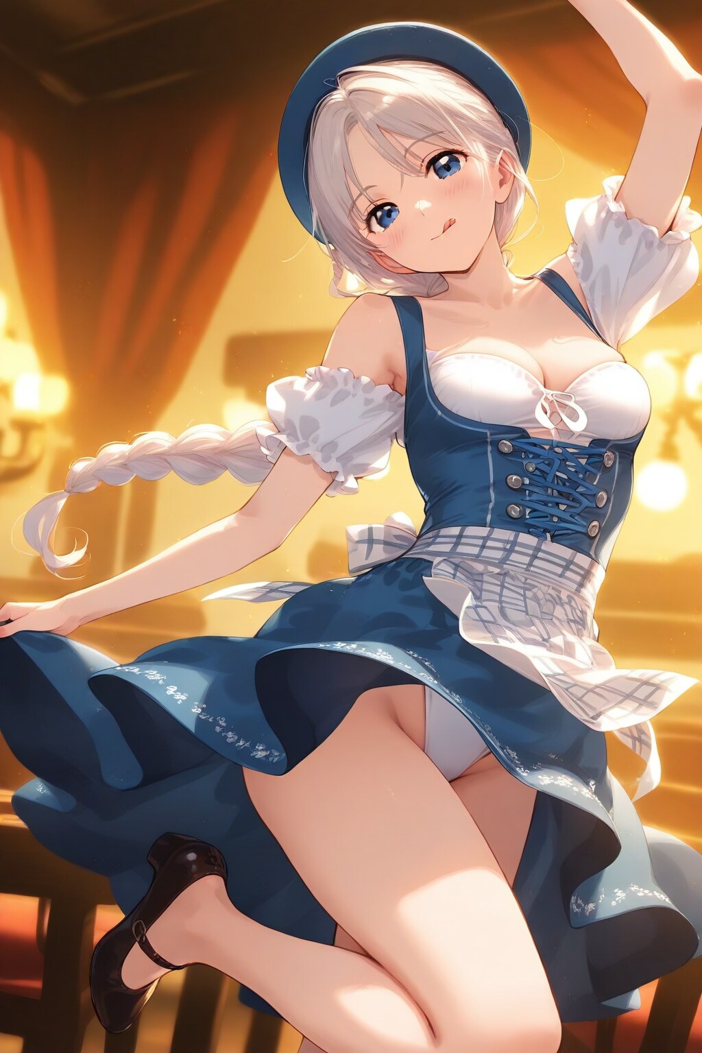 「お疲れ様なのですぅ・・・この衣装どうですか？」 by #WAVE