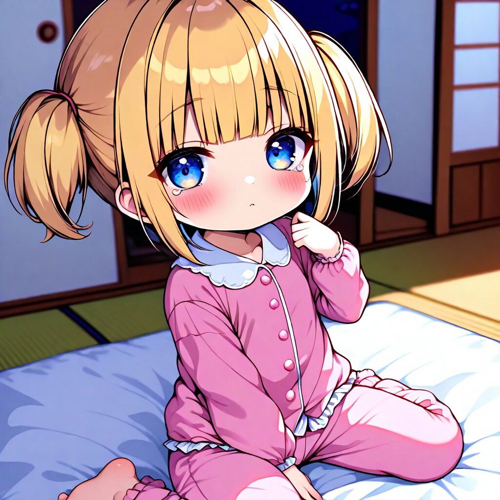 怖い夢見たの・・・