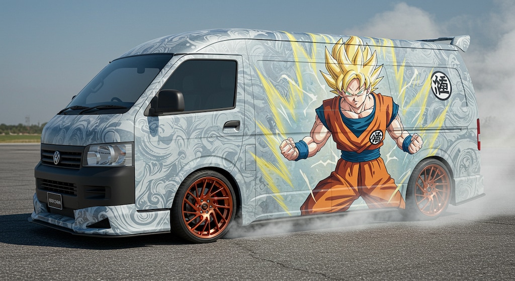 ドラゴンボールライトバン