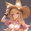 狐っ娘をカウガールに 3枚目