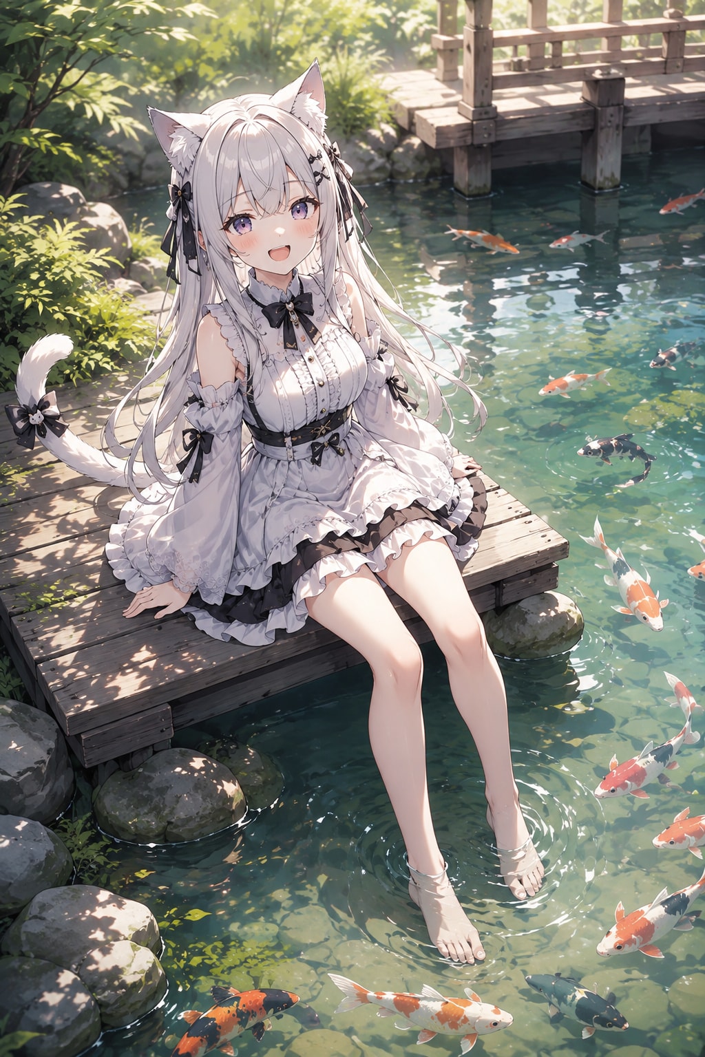 涼・水遊び