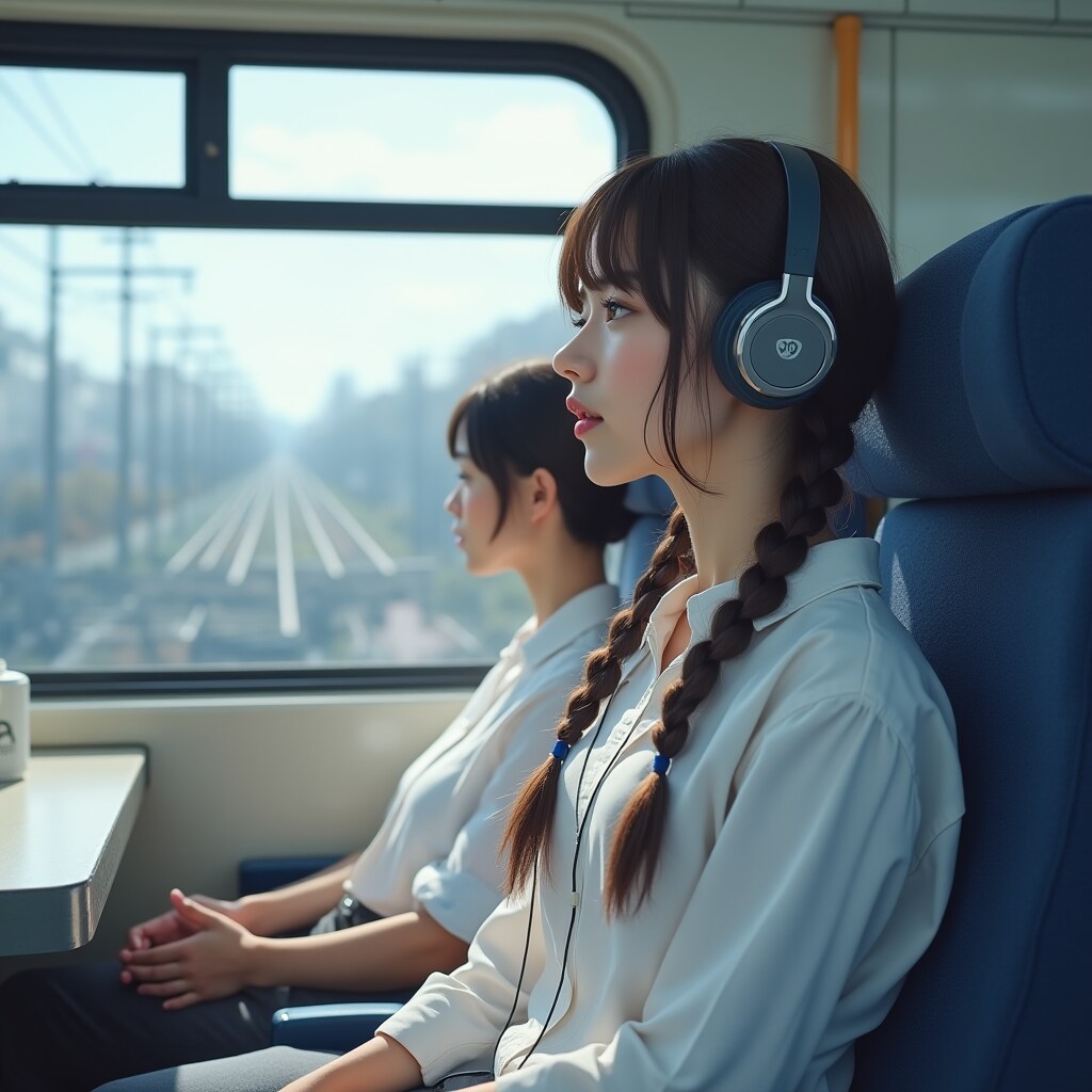 ヘッドフォン女子 Flux.1