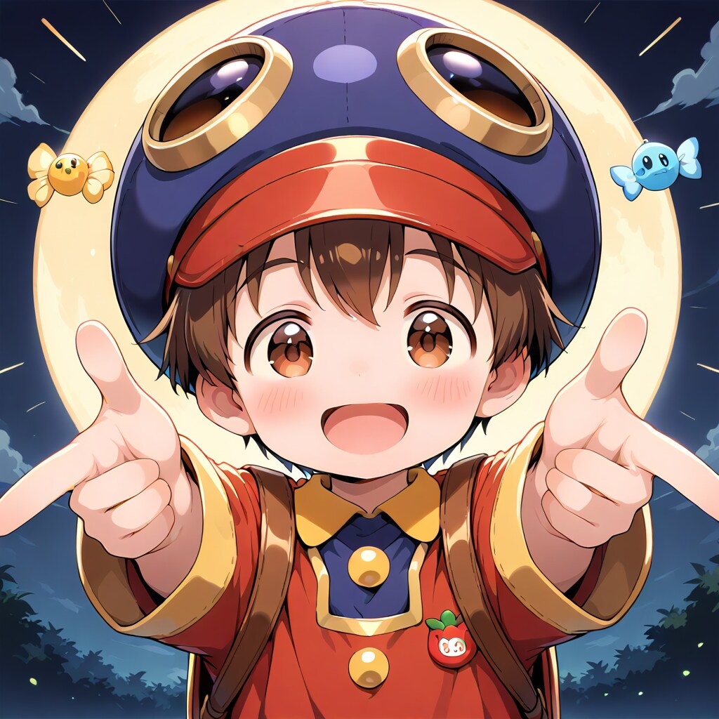 願いをかなえる小学生