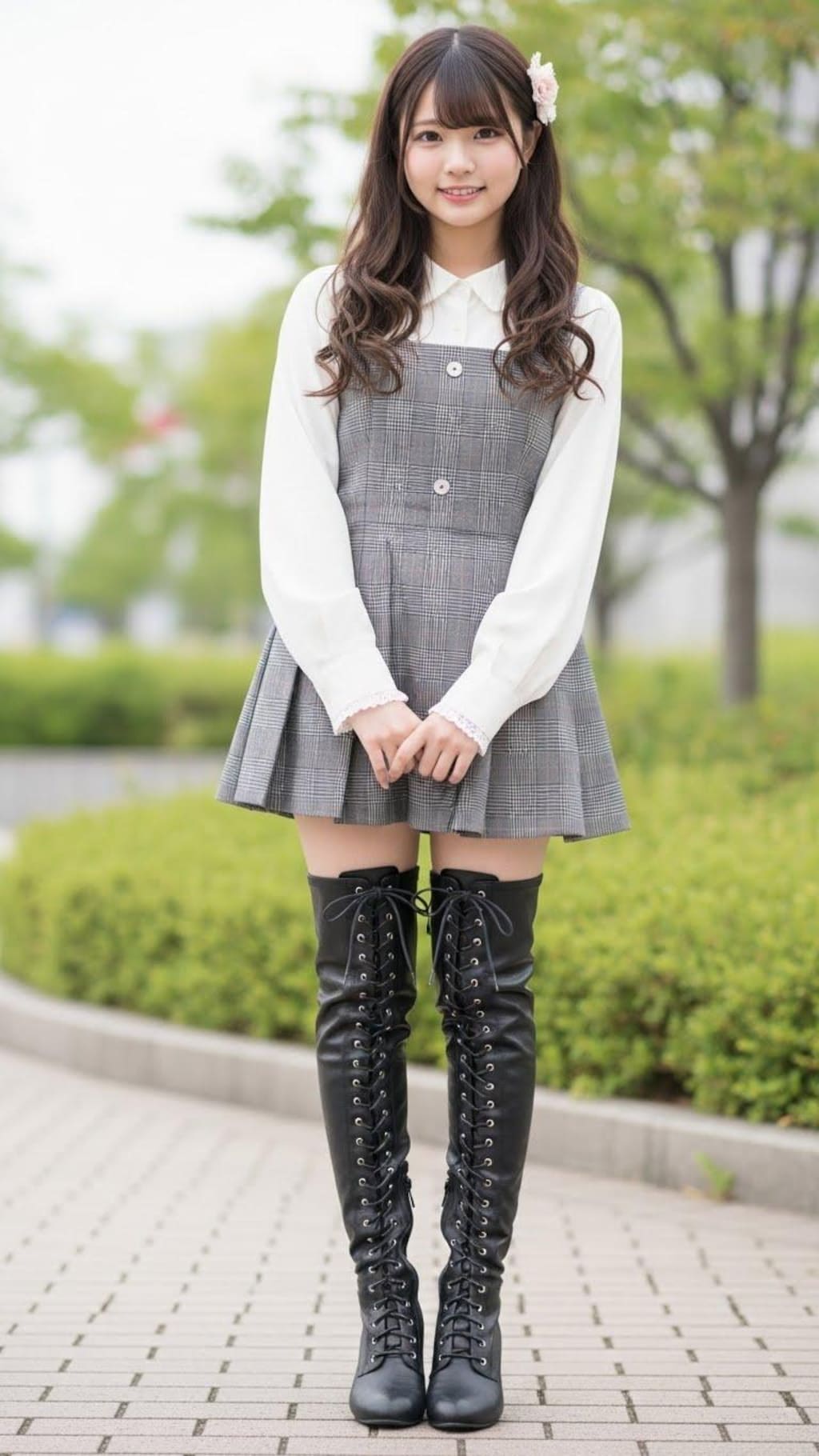 サイハイブーツフェティッシュ005《レースアップ》