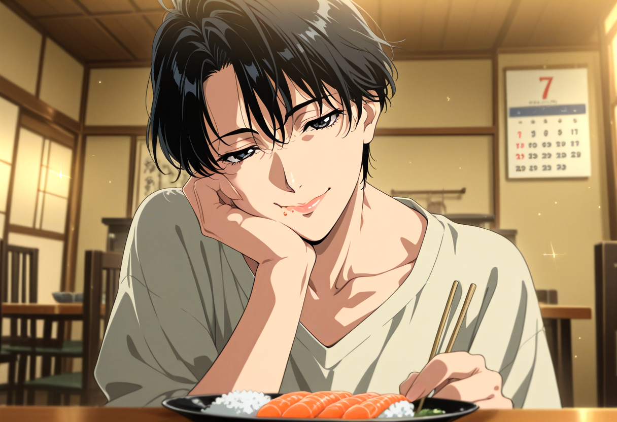 寿司食べたい | の人気AIイラスト・グラビア