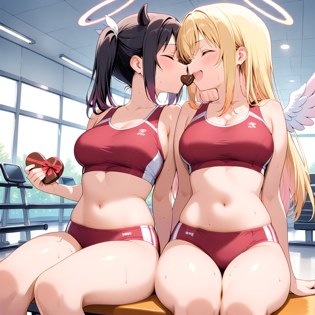 陸セパ百合バレンタイン！