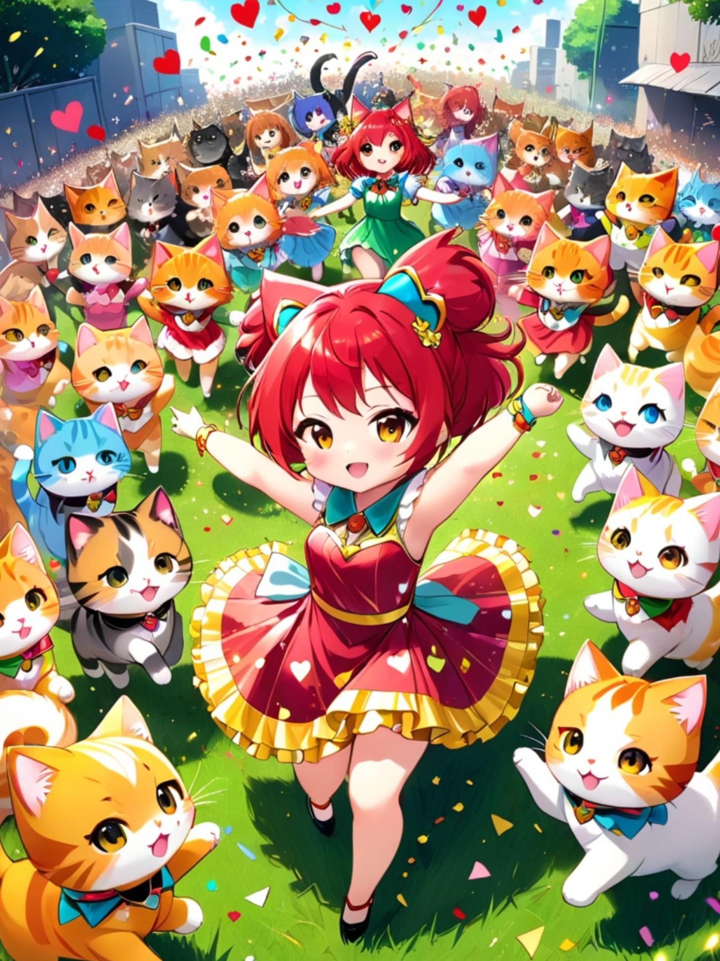 奥義　猫パレード