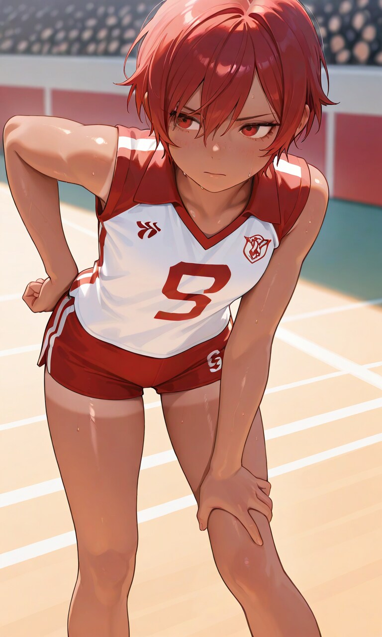 あかねちゃんの健康的な太もも