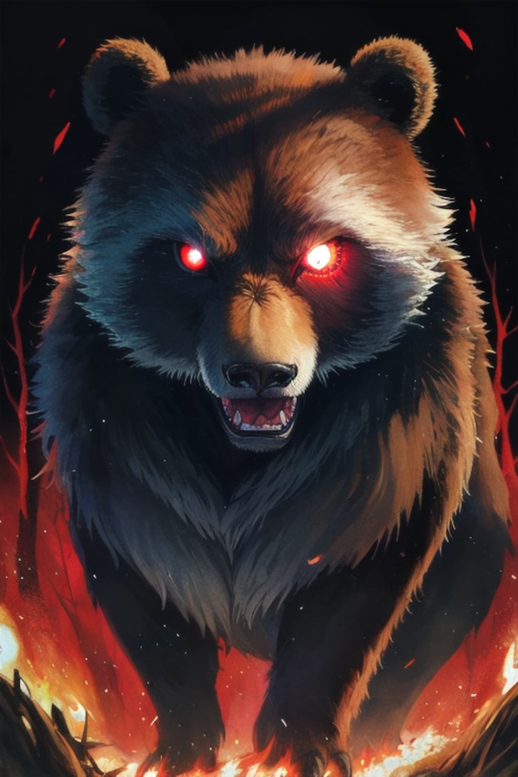 【ダークファンタジー】シン森のくまさん