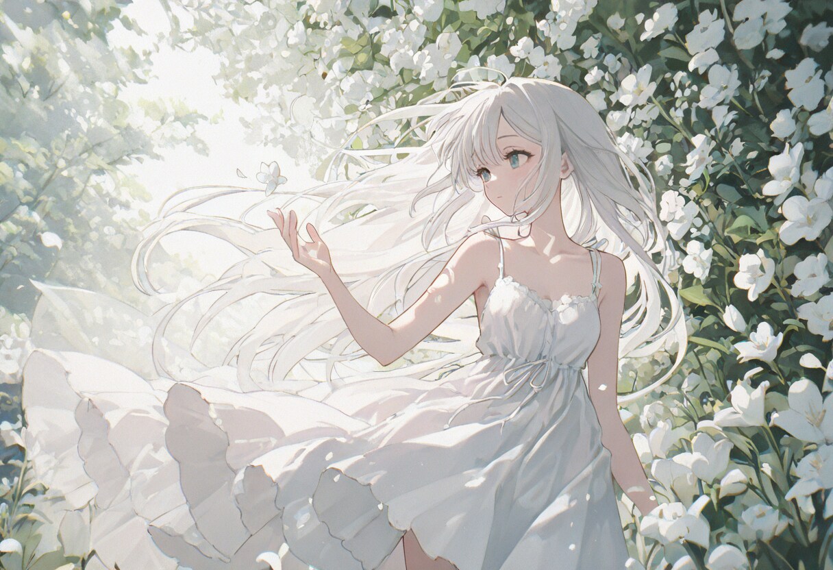 White Spring Garden