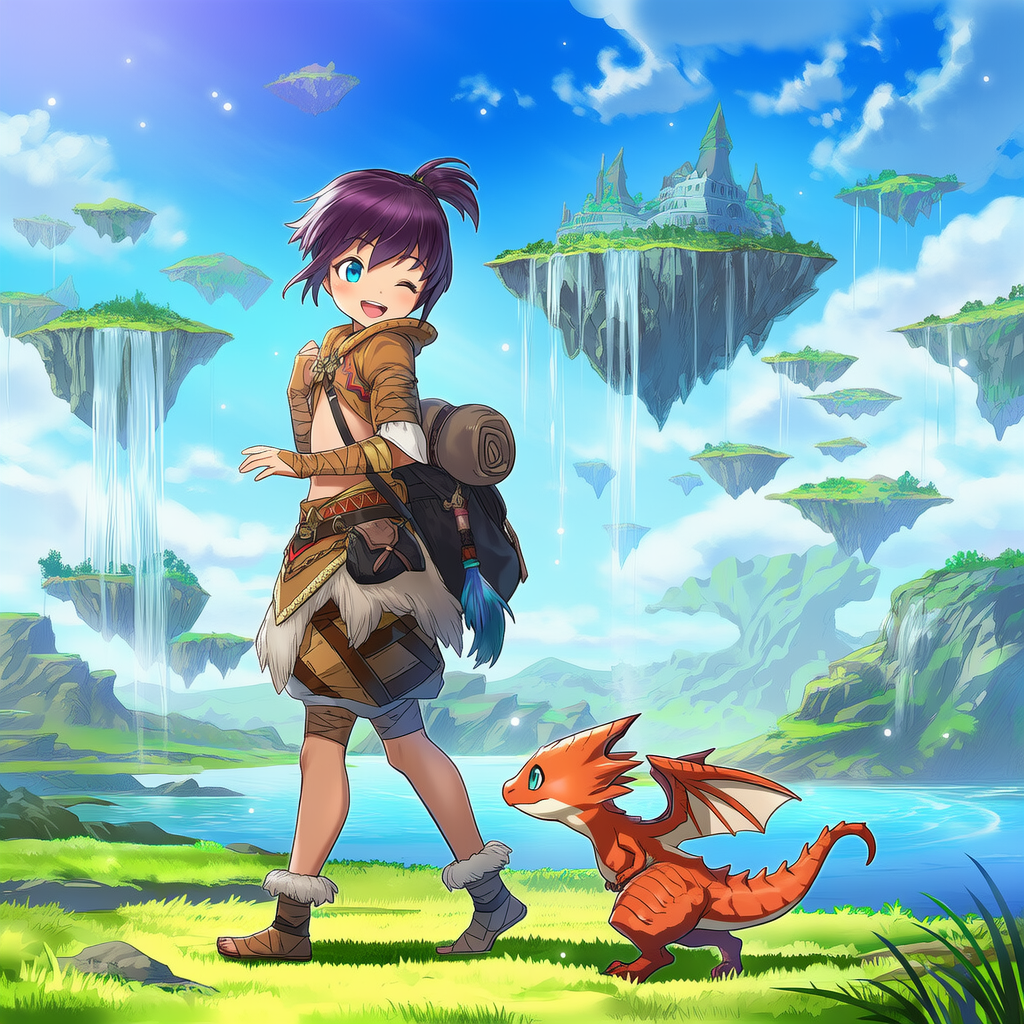 ミニドラゴンと冒険