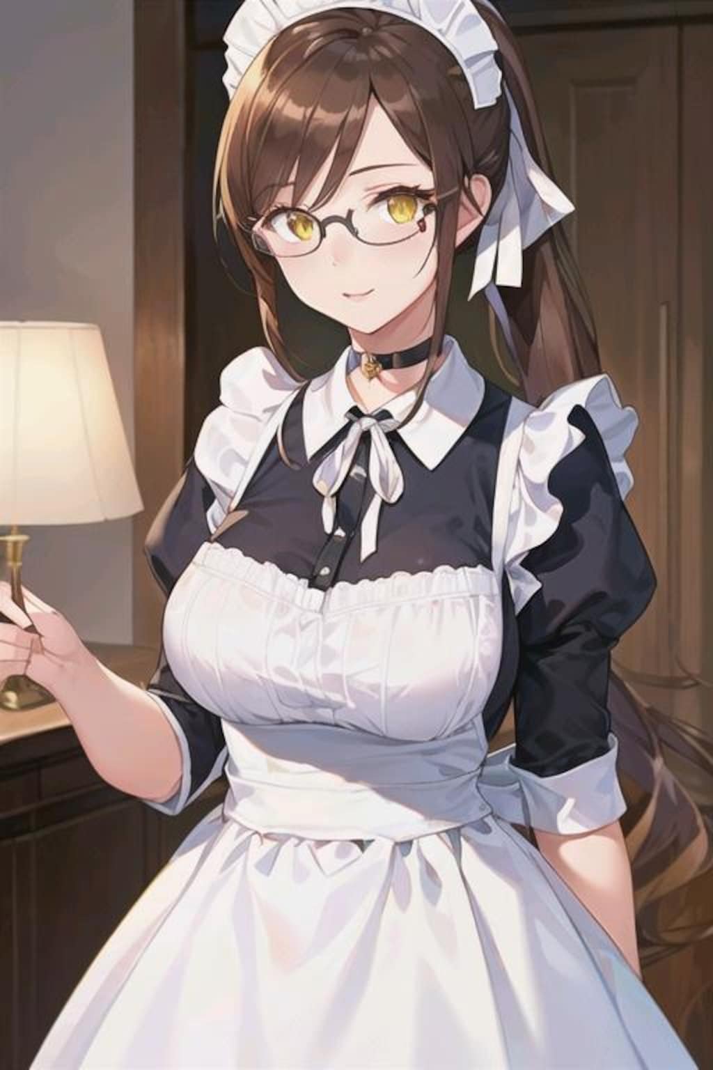 拾われたい(？)サラさんとコーギー