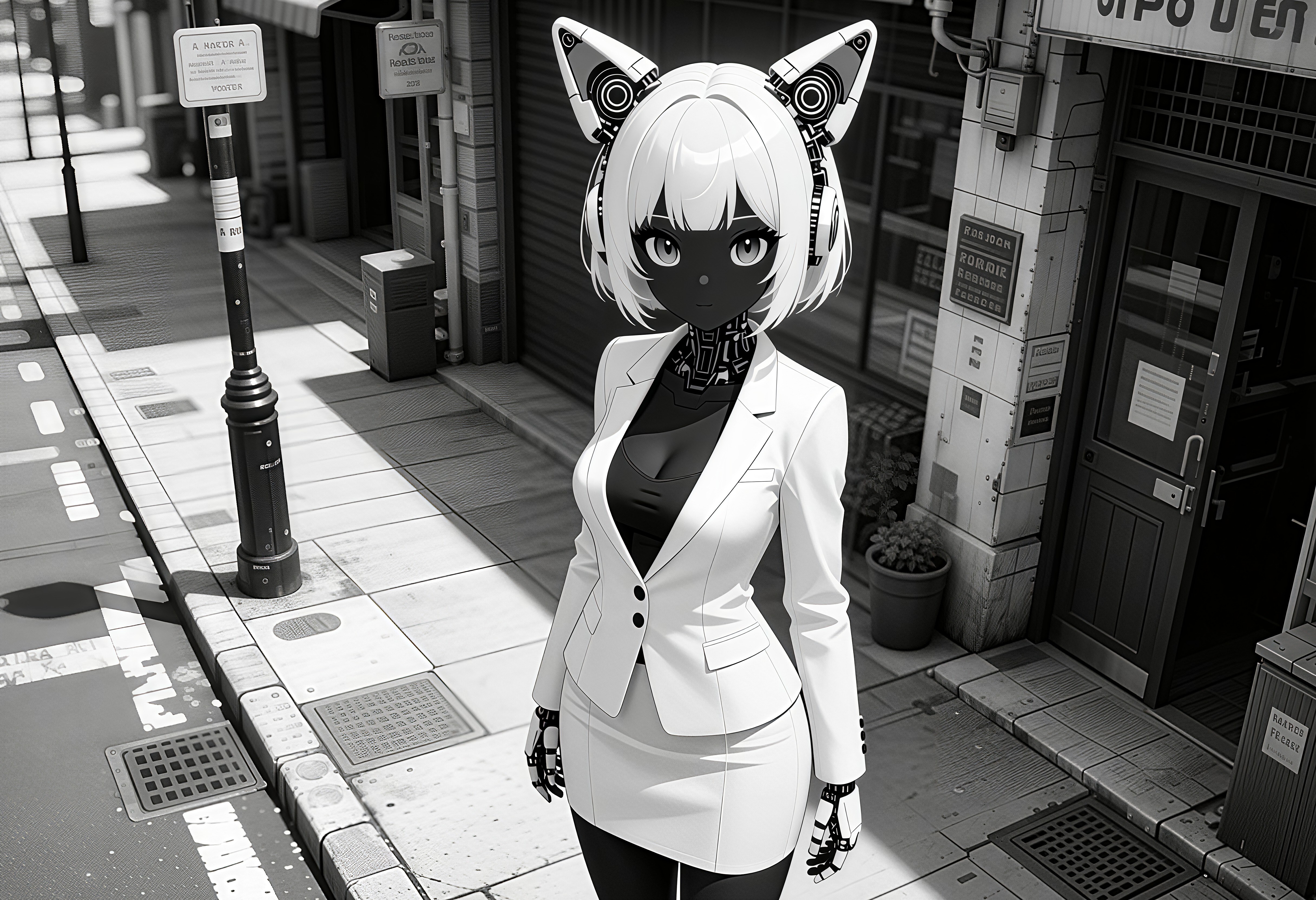 メカ娘3710号 | の人気AIイラスト・グラビア