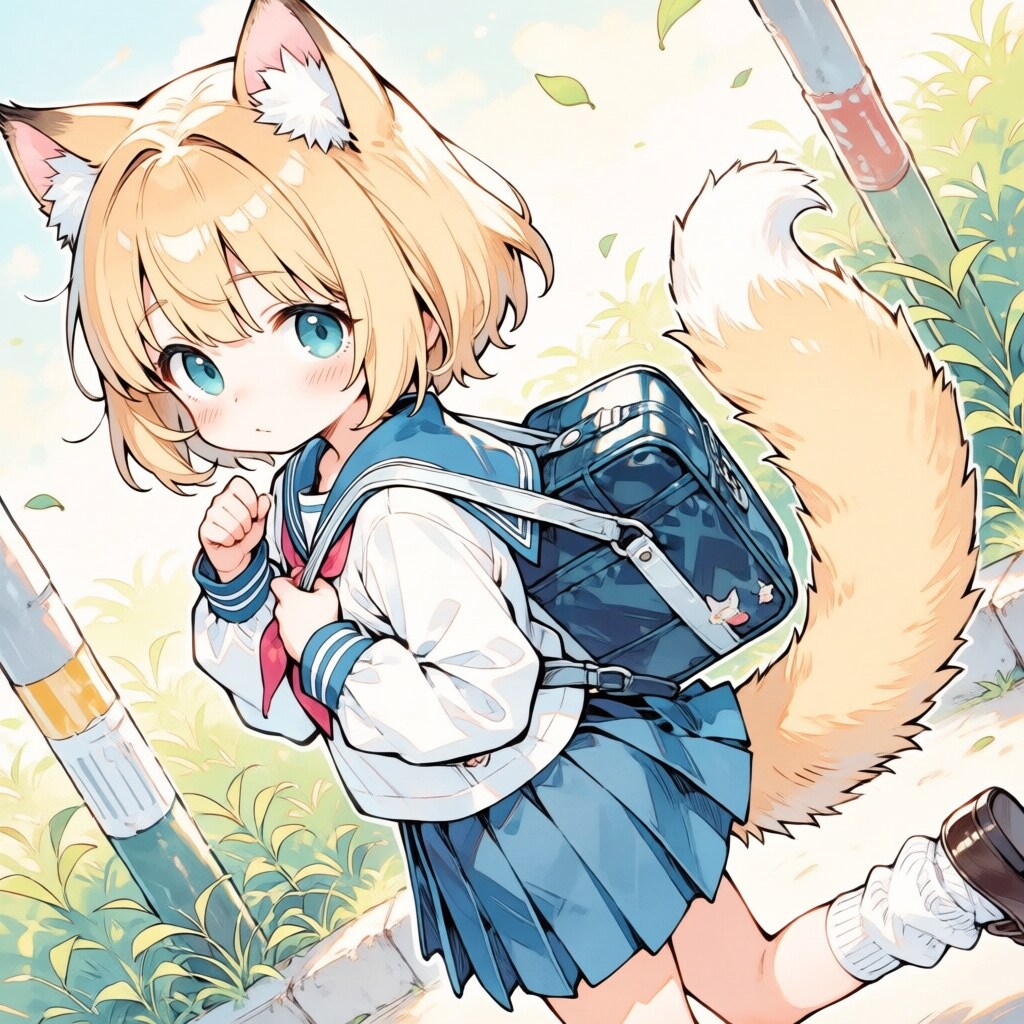 もふもふ中学生 | の人気AIイラスト・グラビア